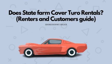 Does State farm Cover Turo Rentals? (Renters and Customers guide)