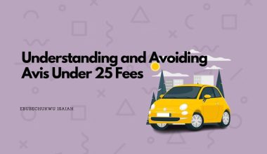 Featured image with the textbox containing the text "Understanding and Avoiding Avis Under 25 Fees"