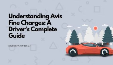 Featured image of the article with the text "Understanding Avis Fine Charges: A Driver's Complete Guide" at the left and a corresponding image at the right