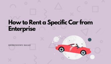 How to Rent a Specific Car from Enterprise